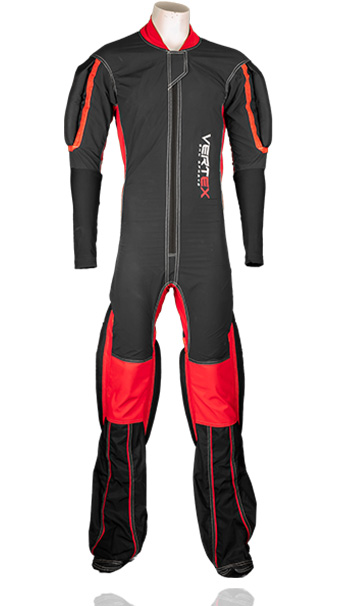 Description of our RW formation skydive / skydiving suit. Made by UK based skydiving company Vertex sky sports
